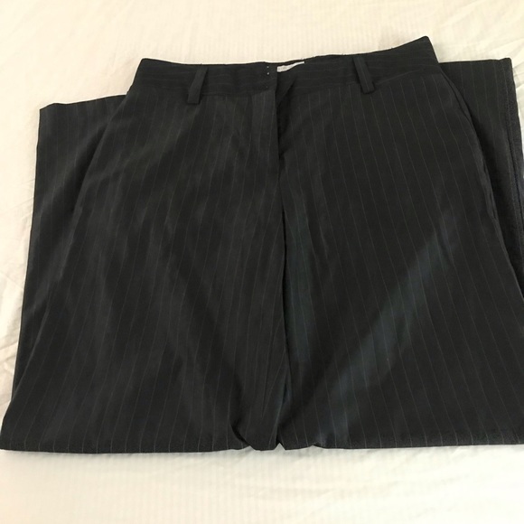 NWOT Beautiful Black and a white Stripe Pants - Picture 7 of 9